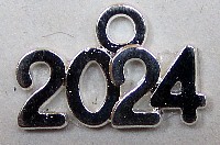 2024 Year Charm Silver